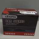 Leadfan Double Din Car Stereo Radio Support Apple Carplay&Android Auto, 7inch HD Touchscreen Double Din Radio with Bluetooth, Car Audio Receivers, Camera, MirrorLink, FM Radio, 2 USB/TF/AUX/Subwoofer