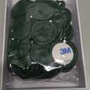 Uwilowe 60 Pcs Emerald Green Wax Seal Stickers, Wedding Invitation Accessories Envelope Stickers - Self Adhesive Envelope Seals, Peferct for Invitation, Gift Box Craft Wrapping, Christmas Cards Decor