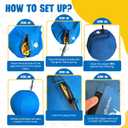 Herding Ball for Dogs - 25-Inch Complete Set for Large Herding Dogs