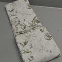 H.VERSAILTEX Linen Table Cloths Floral Printed Tablecloth Spill-Proof Waterproof Table Cover for Dining Buffet Feature Soft and Thick Fabric Wrinkle Free, 60 x 120 Inch, Vintage Botanical - Green