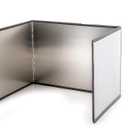 3-Sided Splatter Guard - Stainless Steel Foldable Grease Splatter Screen for Frying Pan, Nonstick & Heat Resistant Stove Top Shield, Stops Oil Splashes for Safer Cooking