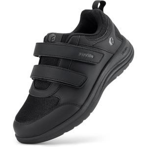 FitVille Diabetic Shoes for Women Wide Width Lightweight Comfortable Extra Wide Walking Shoes Womens Diabetic Shoes with Adjustable Strap