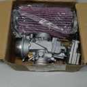 Lanigram Carburetor Fit for Polaris Sportsman 500 4X4 HO 2001-2005 & 2010-2012,1997-2009 Scrambler 500 4x4,2000-2002 Trail Boss 325 Carb With Fuel Pump and fuel shut off valve petcock