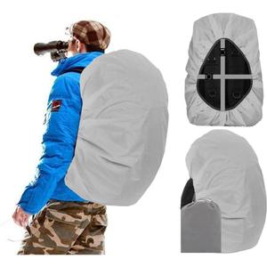 Joy Walker Waterproof Backpack Rain Cover, 12000mm Ultra-Waterproof, Upgraded Ultra-Strong Multilayers, Antislip Buckle Strap (Middle (for 30-40L Backpack), Gray)