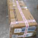 MXV 70" Fireplace TV Stand with Power Outlet for TVs UP to 80", Electric Fireplace Entertainment Center with LED Lights & Storage Cabinets, TV Console for Living Room, Office, Black-Black