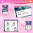 24 Pcs Valentines Day Gift Metal Brain Teaser Puzzles Set with Cards for Boys and Girls Unlock Interlock Game Fidget Party Favors School Exchange Classroom Prizes for Older Kids Teens Adults