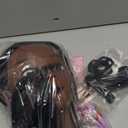 16 Inch 100% Real Hair Mannequin Head Training Head Manikin Cosmetology Doll Head for Hairdresser Practice Braiding Hair Styling with Clamp stand (16 -Inch)