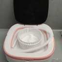 Portable Washing Machine, Mini 16L Foldable Washer and Dryer with 3 Modes Deep Cleaning, Upgraded Small Collapsible Laundry for Hotel, Apartment, Home and Travel - Pink