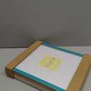 VIOLABBEY 11x14 Picture Frame Set of 4, Colorful Photo Frame of Modern Style, High Definition Tempered Real Glass, Wall mounted or Tabletop Display (Blue+light blue+orange+apricot)