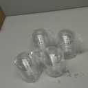 20 Pack Clear Plastic Fillable Ornament Ball 3.15''/ 80mm for Christmas, Holiday, Wedding, Party, Home Decor