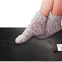 Cozy Products Electric Foot Warmer, Large and Portable Heated Rubber Mat, Personal Space Heater for Home, Office, Garage, and Car, 120 Watts, 8 lbs, 22.95" x 13.97" x 0.70"