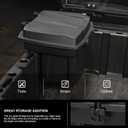 Kiwi Master Rear Cargo Box for 2009-2026 Polaris Ranger 1000 900 570 500/ General 1000 Accessories Trunk Bed Tool Storage Bin