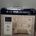 Riverbrook Home Moonstone 3-Piece Coverlet Collection Quilt Set, King, Tan