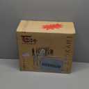 Japanese Knives Set for Kitchen, Magnetic Knife Set with Block and Sharpener, Stainless Steel Knife Set as Gift for Couple, Wedding, Women or Mom with Gift Box, 14 PCS Black Dot