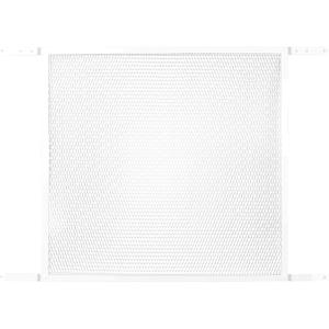 M-D Building Products 14182 Door Grille, Adjustable Fit for Doors 30" to 36" Wide, Easy-to-Install, Ideal for Residential and Commercial Use (White)