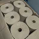 Tork Natural Paper Hand Towel Roll H21 100% Recycled Fiber, Universal Fit 6 Rolls x 800 Ft (RK8002)