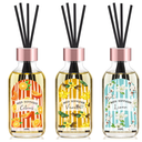 Reed Diffuser Set of 3 Pack, Linen Vanilla Citrus Scented Oil Diffuser with 15 Sticks, Reed Diffusers for Home, Bathroom Air Freshener, 1.7 Fl.oz Each, Total 5.1 Oz