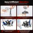 8MILELAKE Disc Brake Caliper Compressor Wind Back Tool 24pc Professional Caliper Tool Set