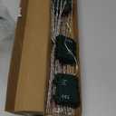 Enhon Silver Glitter Hanging Starburst Lights, 15.8 Twinkling Starburst Lights with Hanging Loop, 240 Warm White LED Bulbs, Winter/Christmas Decoration for Indoor/Outdoor Use (3 Pack)