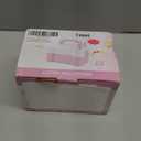 SINBEE Balloon Pump, Balloon Pump Electric, Portable Dual Nozzle Electric Blower Air Pump Inflator for Party Decoration. Faster and Save Time (Pink)