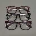 Gaoye Stylish Eyewear Frame Accessories - Blue Light Glasses for Woman - Computer Glasses for Blue Light Blocking (B7-black Red + Violet Indigo)