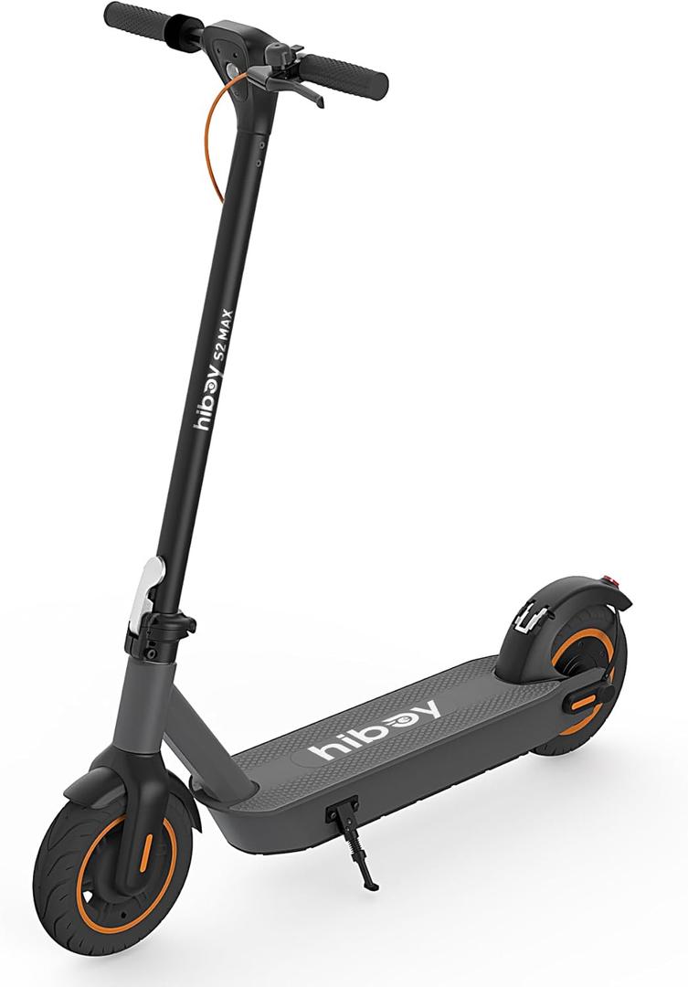 Hiboy S2/S2 MAX Electric Scooter, 350/500W Motor, 8.5/10" Tires, 17/40.4 Miles Range E Scooter, 19 Mph Folding Commuter Electric Scooter for Adults