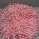 Pastel Pink Party Backdrop Decoration - GREATRIL Baby Pink Foil Fringe Streamers for Baby/ Boo Day/ Valentines/ Cowgirl/ Sweet/ Cloud/ Unicorn/ Princess/ Bow Themed - 3.2ft X 8.2ft - 2 Packs