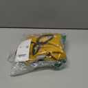 Dog Raincoat, Waterproof Dog Rain Jacket with Hood, Rain Coat with Leash Hole, Reflective Strap for Small Medium Dogs, Lightweight Puppy Clothes(Yellow,S) (S(Back Length12''))