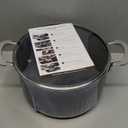 8 Quart Pot with Lid, BEZIA Ceramic Nonstick Stock Pot with Lid, Induction Ready, Large Cooking Pot with Silicone Handle, Compatible with All Cooktops, Dishwasher Safe