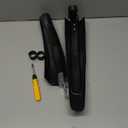 GRSECPO Bike Fender Set,Adjustable Bicycle Fenders for 24"/26"/27.5",4 Parts-Universal Full Cover Thicken Widen,Front/Rear Mud Guards Fit for MTB Mountain Road Bike