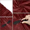 CICOCI Adult Medieval Velvet Hooded Cloak Men Renaissance Cape with Hood Halloween Costume (Red)