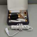 6 in ONE Blow Dryer Brush, Curling Wand Hair Styling Tools Set, Ionic Hot Air Hair Dryer, Massage Oval Hair Dryer, Left&Right Hair Curlers