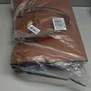 LOVEVOOK Laptop Tote Bag for Women, 15.6 Inch Large Capacity Vintage Leather Work Computer Bag, Business Casual Shoulder Handbag, Dark Brown