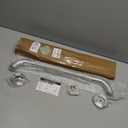 20 Inch Anti Slip Shower Grab Bar, Munzong Stainless Steel Bathroom Grab Bar, Satin Brushed Nickel Knurled Bathroom Balance Bar, Safety Hand Rail Support Handicap Elderly Senior Assist Bath Handle