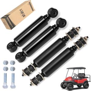 10L0L Golf Cart Front Rear Shock Absorber Set Heavy Duty Shock Absorber Fits Club Car DS 1988-up, Precedent 2004-up Gas or Electric, Replaces OEM# 1014235 1015813 1010991 1012183 1014236 1013164