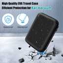 Ear Wax Vacuum Removal Kit with Carrying Case, 6 Levels Electric Strong Suction Ear Vacuum Wax Remover, USB Charge Ear Vacuum Cleaner, Ear Wax Suction Remover Device for Adults and Kids