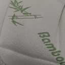 Bamboo Mattress Topper Double/Full Size - Thick Cooling Breathable Pillow Top Mattress Pad for Back Pain Relief - Deep Pocket Topper Fits 8-20 Inches (54x75 Inches, Green)