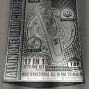 Ufree Gifts for Men, Beard Trimmer with Charging Stand, IPX7 Waterproof Electric Razor Shavers for Men, Clippers for Hair Cutting, Mens Grooming Kit for Mustache Nose Facial Body (Gold)