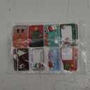 200PCS Christmas Gift Tag Stickers, Xmas Self Adhesive Name Tags Labels, Christmas Stickers for Cards Crafts Gift (1.97 x 2.95 in, 8 Styles)