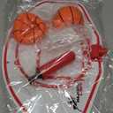 Majestic Hoops Mini Basketball Hoop - Indoor Basketball Hoop - Durable Plastic Basketball Hoop for Kids and Adults - No Assembling - Premium Basketball Game with Ball and Pump