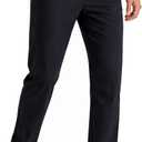 Spyder Mens Work Pants - Lightweight Stretch Moisture Wicking Golf Pants for Work - Comfortable Casual Dress Pants for Men, Size 30W x 32L, Black