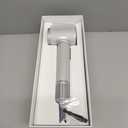 Hair Dryer - 150000 RPM High-Speed Brushless Motor Negative Ionic Blow Dryer for Fast Drying, Low Noise Thermo-Control Hair Dryer with Diffuser and Nozzle, Silvery