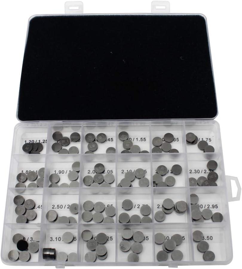 TOFR 141PCS Valve Shim Shims Kit for Polaris RZR XP 4 900 2011-2015 1.20MM TO 3.50MM