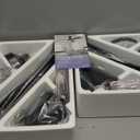 Depuley 2 Pack Ceiling Fans with Lights: 42-Inch Black Flush Mount Low Profile Ceiling Fan for Bedroom Living Room - 3 Blades Dimmable Indoor Outdoor Fans with Remote APP Control Ultra Quiet DC Motor