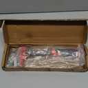 F-Type Pipe Wrench with Adjustable Large Opening Up to 80mm, Heavy Duty Steel Plumbing Tool with Drop Forged Jaw for Pipe Work and Comfortable Use