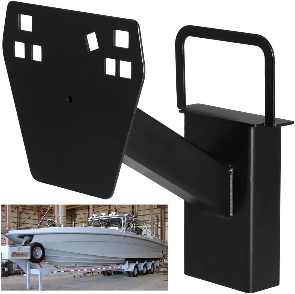 Stake Pocket Spare Tire Carrier, Spare Tire Mount for Trailer, Heavy Duty Steel Spare Tire Bracket, Fit Most 4 & 5 & 6 & 8 Lugs Wheels