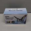 Monocular-Telescope 80x100 High Powered Monoculars High Definition for Adults High Powered with Smartphone Adapter Telescope Hunting Wildlife Bird Watching Travel Camping Hiking-Black