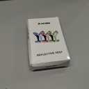 Zacro LED Reflective Vest Running Gear, 5 Lights Colors High Visibility Reflective Running Gear Rechargeable Light Up Running Vest for Walking Running Cycling, Adjustable for Men Women Kids (Bright Green)