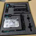 YIHUA 948D V 5-IN-1 Micro Soldering Hot Air Rework Station with C210 Microsoldering Iron, Hot Tweezers Iron, Desoldering Tool, Hot Air Pencil, Suction Pen for BGA SMD Rework Under the Microscope