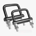 CZC AUTO Hitch Clamp Anti-Rattle Stabilizer 2 Inch Hitch Tightener Clamp for Hitch Cargo Carrier Bike Rack Trailer Ball Mount